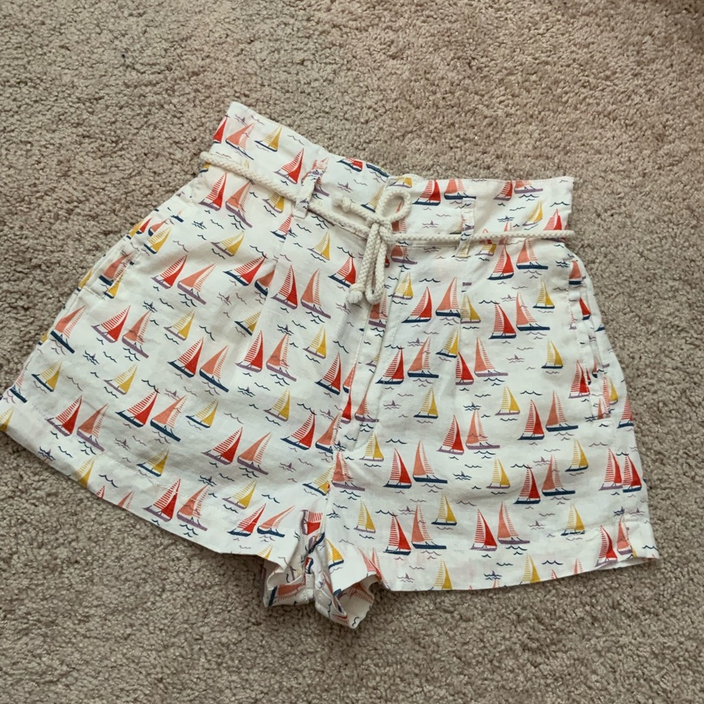 Cynthia Rowley linen short